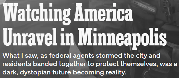 全球媒体聚焦 | 外媒：“美国在明尼阿波利斯分崩离析”_fororder_1