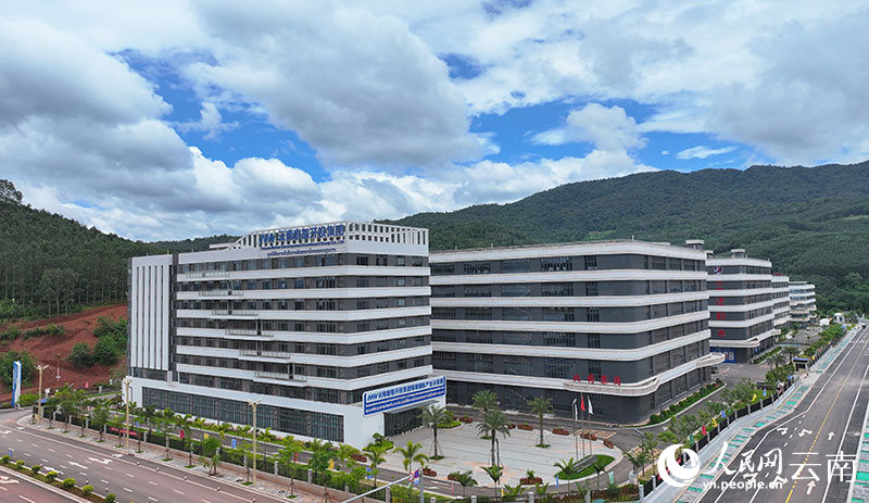 磨憨南坡国际产业示范园一角。刘加文摄