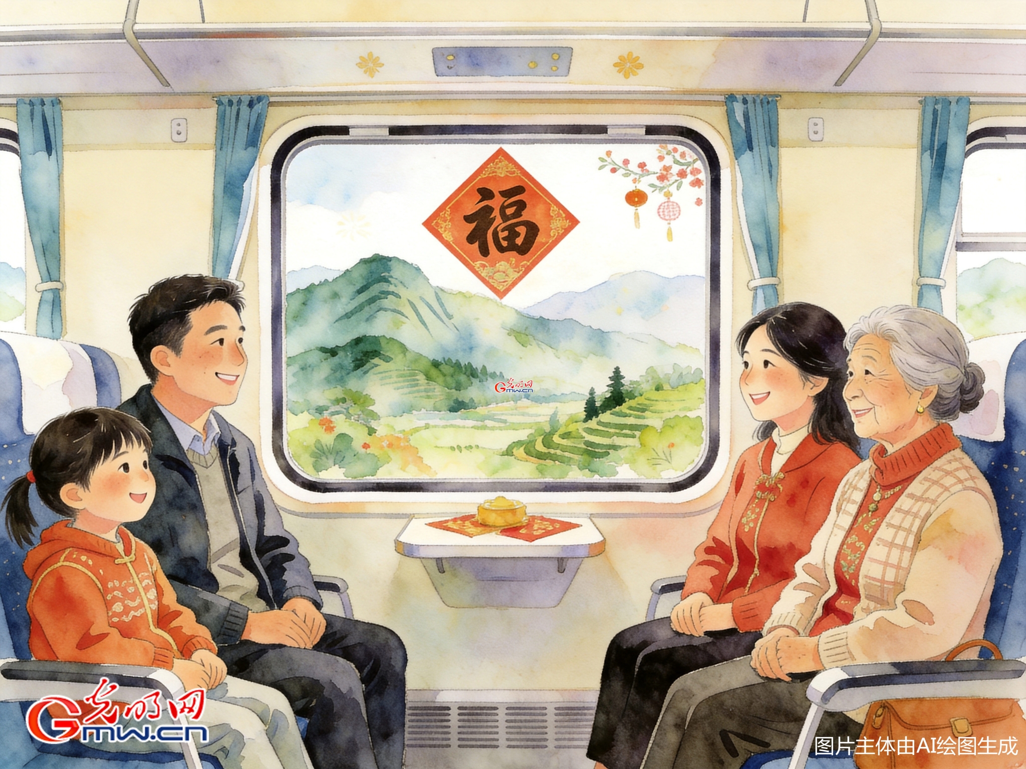 【骐骥迎新】漫评丨透过春运变迁,见证时代发展的温度 【骐骥迎新】漫评丨透过春运变迁,见证时代发展的温度