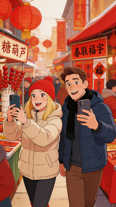 【新春走基层】万象AI记丨春节档文旅，既是风景又是年味