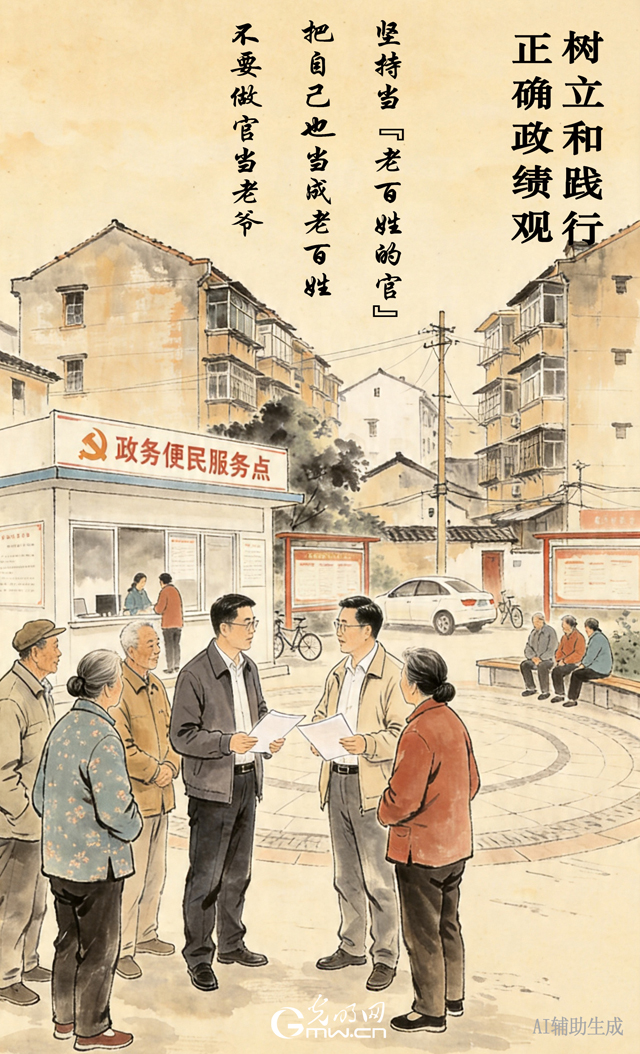 漫谈“政绩观”| 俯身甘做孺子牛，不负人民不负心