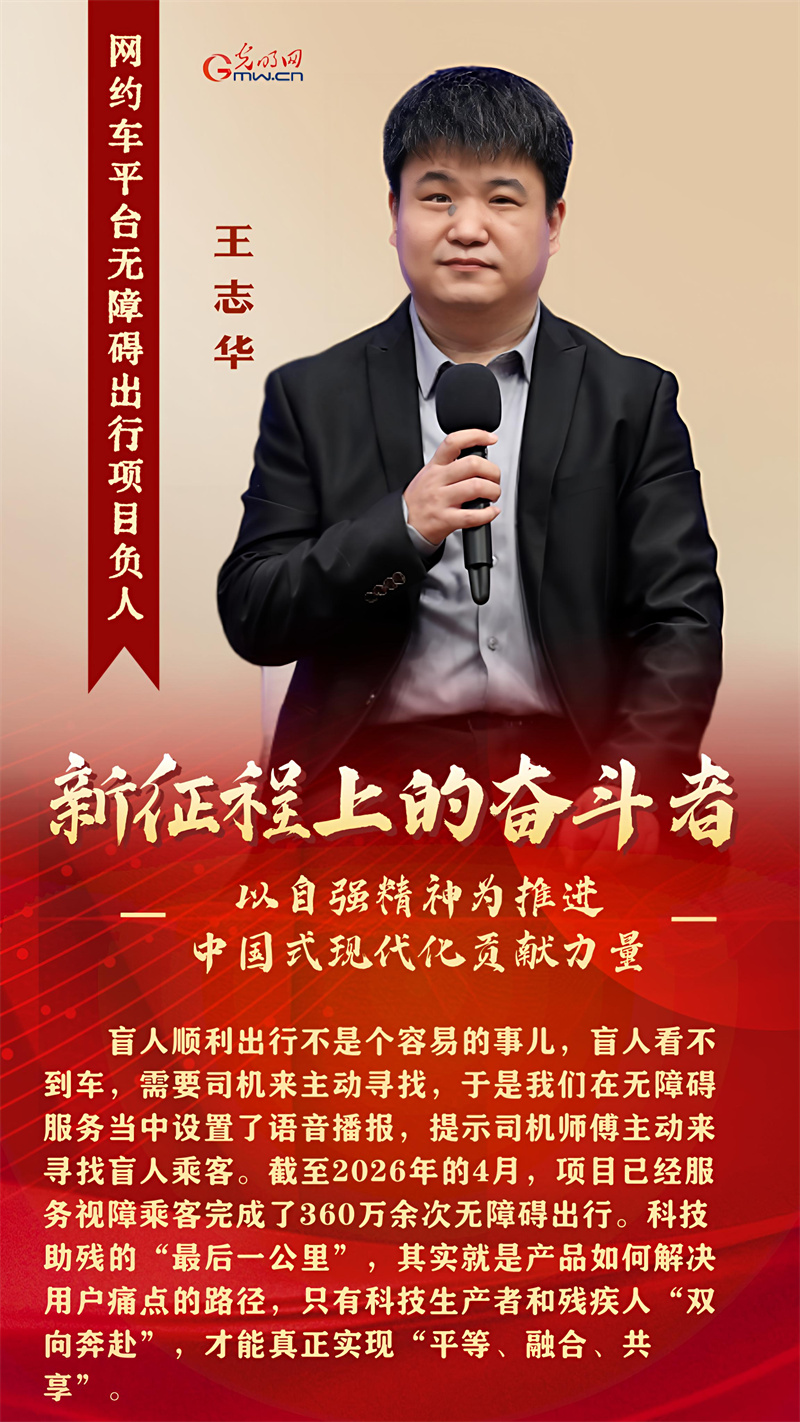 新征程上的奋斗者丨直面困难挑战 追逐人生梦想 5位残疾人代表讲述助残奋斗故事 新征程上的奋斗者丨直面困难挑战 追逐人生梦想 5位残疾人代表讲述助残奋斗故事