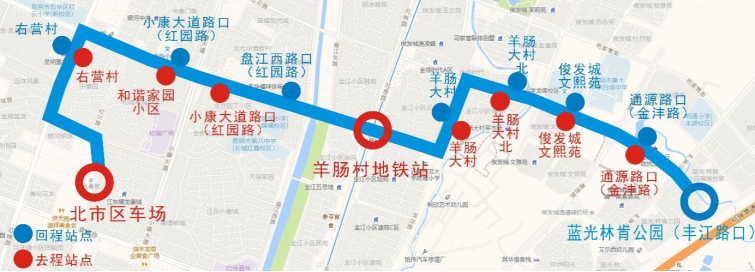 昆明公交集团创新“三网融合”2.0新服务模式 推出3条信息化公交地铁接驳线路