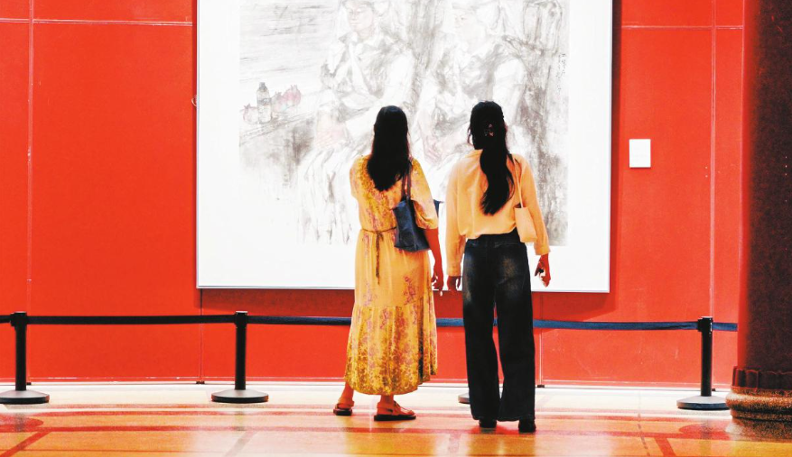 艺术之笔绘就“一路之上”的时代画卷