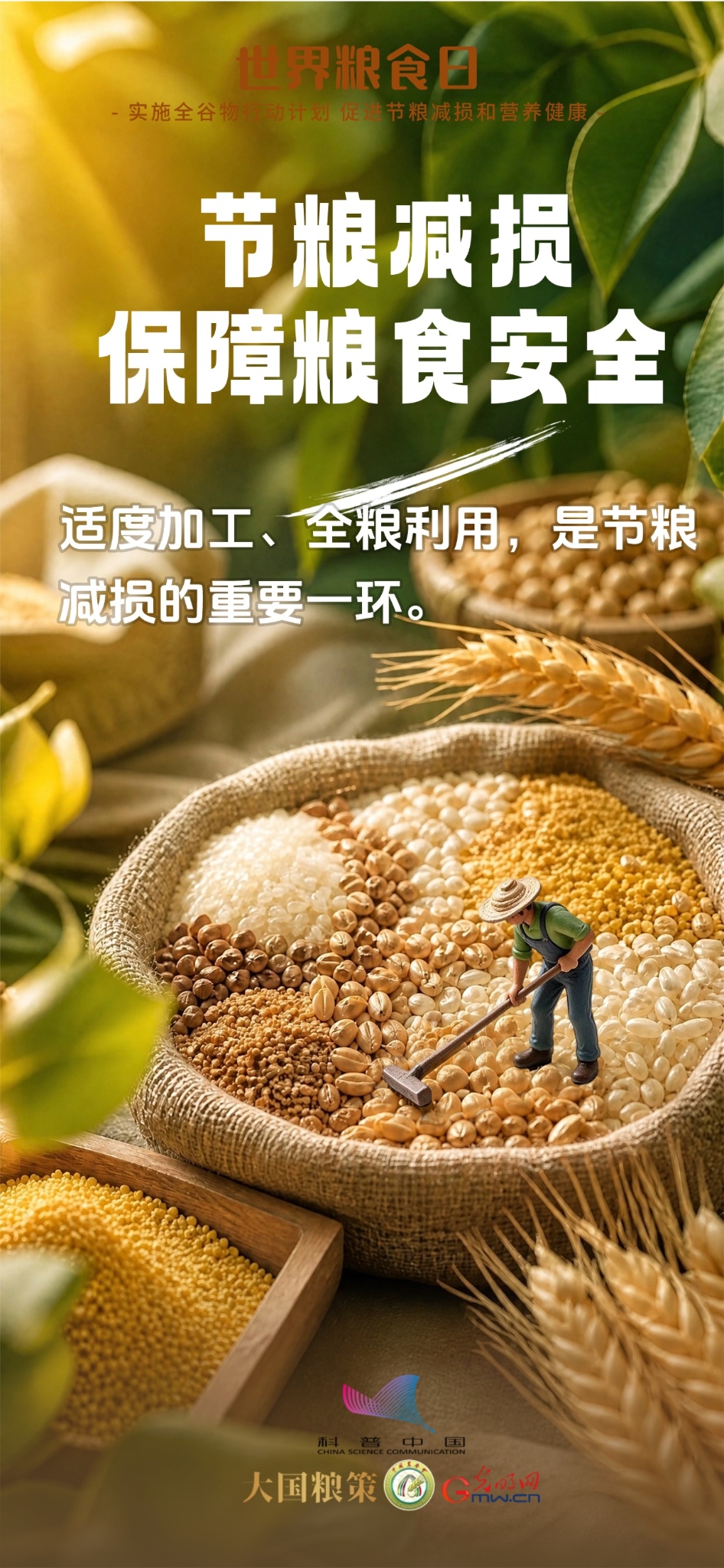 科普海报|别只吃精米白面!全谷物了解一下 科普海报|别只吃精米白面!全谷物了解一下