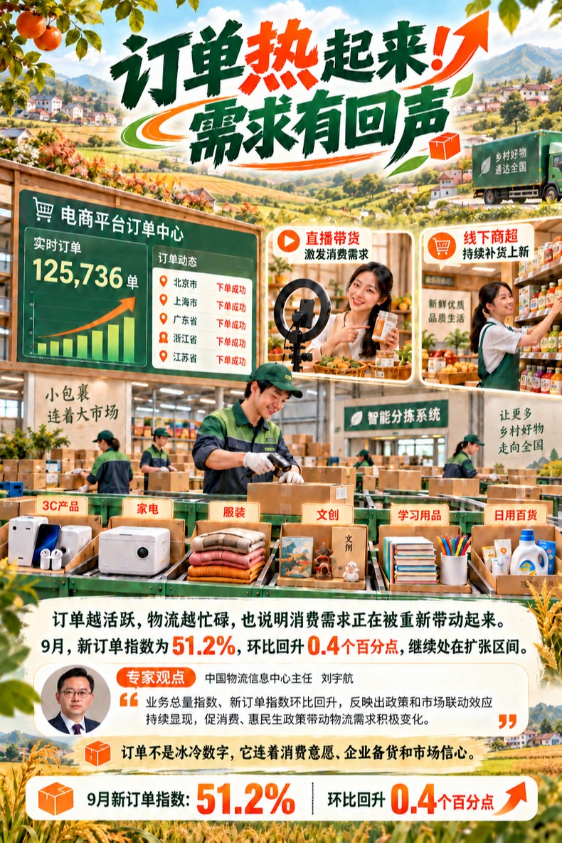 “经”彩新图景丨从物流“热度”看经济“活度”