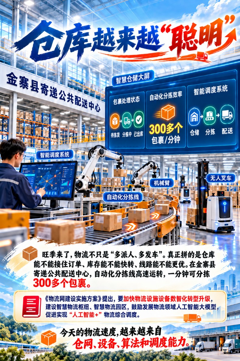“经”彩新图景丨从物流“热度”看经济“活度”