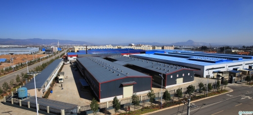 嵩明杨林经济技术开发区一角。 嵩明杨林经济技术开发区一角。