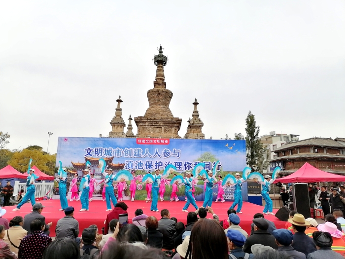 官渡区举办滇池保护治理宣传巡演活动