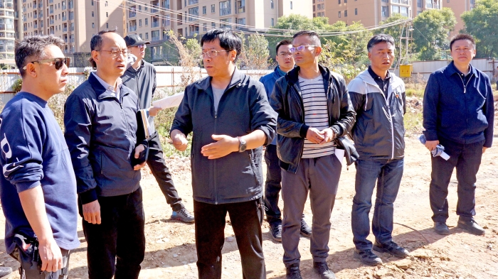 官渡区委书记和丽川、代区长周燕率队调研全区城市黑臭水体治理专项工作2