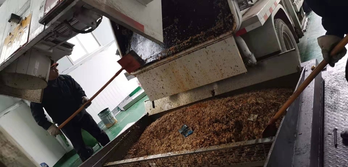 厨余垃圾应急处置中心处置中