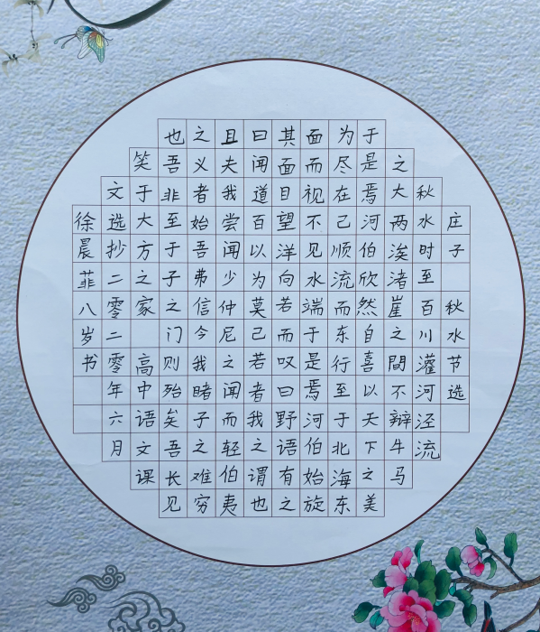 徐晨菲 女 8岁《庄子.秋水节选》 徐晨菲 女 8岁《庄子.秋水节选》