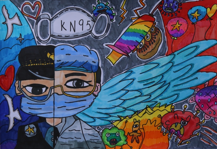 三 富民《忠诚卫士》陈惠琳 指导教师:潘建涛 三 富民《忠诚卫士》陈惠琳 指导教师:潘建涛