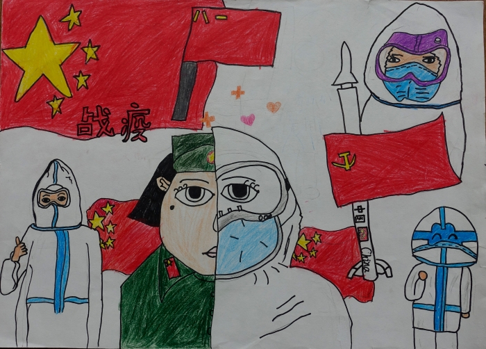 优秀 呈贡《战疫情》盛已恬 优秀 呈贡《战疫情》盛已恬