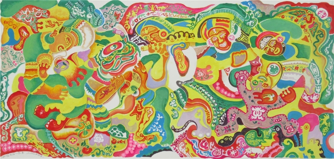 欢乐和谐一家亲（黄云峰）