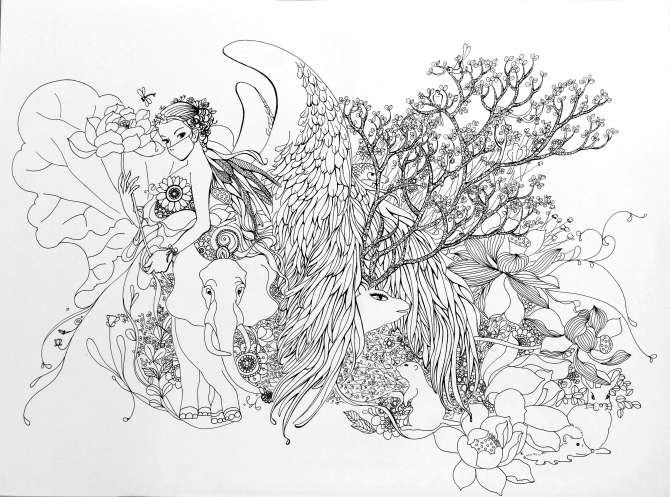 《万物同源 和谐共生》之二 钢笔插画 半开 18668071842 周鹏 西山区文化馆 (2) 《万物同源 和谐共生》之二 钢笔插画 半开 18668071842 周鹏 西山区文化馆 (2)