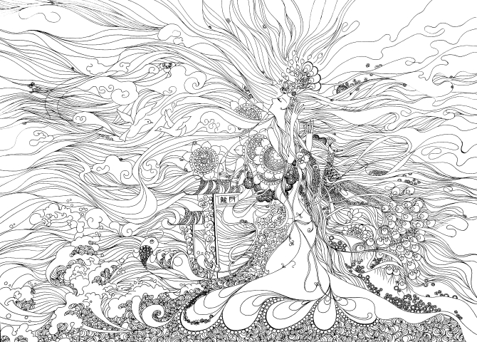 《万物同源 和谐共生》之三 钢笔插画 半开 18668071842 周鹏 西山区文化馆 (1) 《万物同源 和谐共生》之三 钢笔插画 半开 18668071842 周鹏 西山区文化馆 (1)