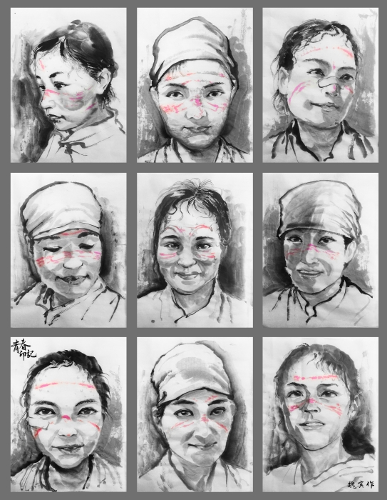 青春.印记-魏宾作(西山区文化馆选送) 青春.印记-魏宾作(西山区文化馆选送)