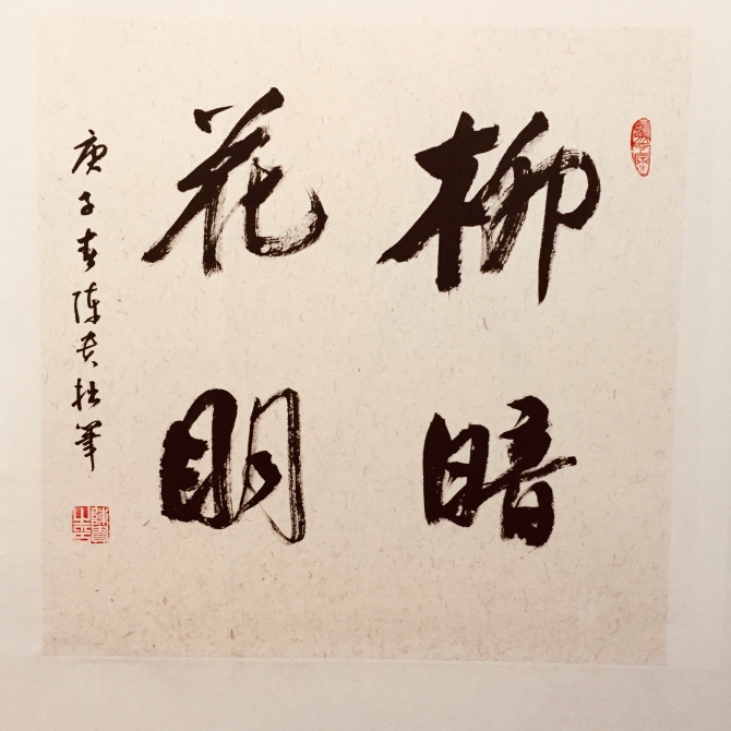 17《柳暗花明》作者:陈贵 晋宁区文化馆选送 17《柳暗花明》作者:陈贵 晋宁区文化馆选送