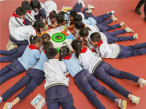 欢度国庆拼画活动 欢度国庆拼画活动