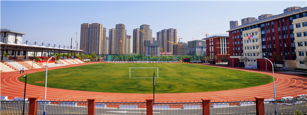 8-绿草如茵的标准化田径运动场