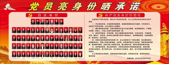 党员亮身份晒承诺 党员亮身份晒承诺