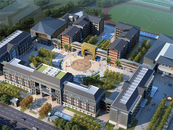 校园规划图 校园规划图