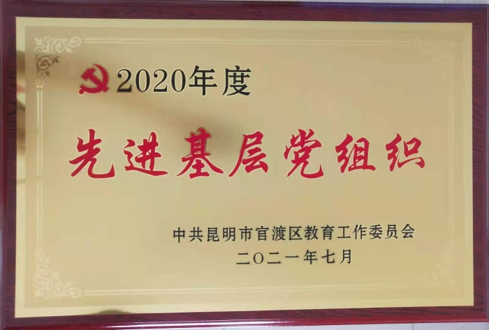 2020年度先进基层党组织 2020年度先进基层党组织