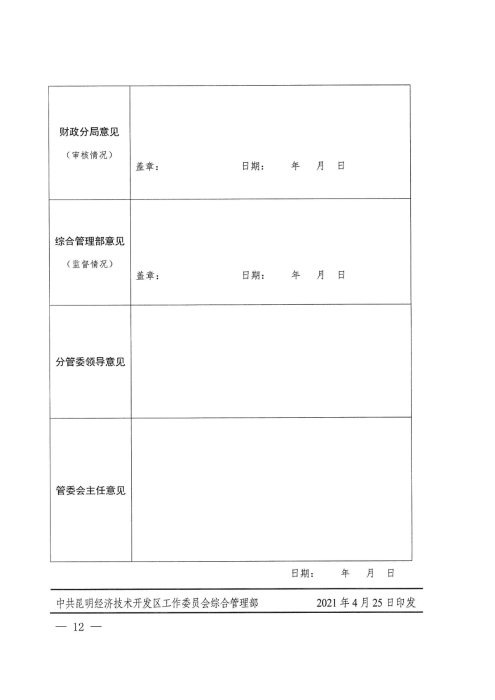 昆自贸党〔2021〕29号 【关于印发制度创新奖励实施细则的通知】_11 昆自贸党〔2021〕29号 【关于印发制度创新奖励实施细则的通知】_11