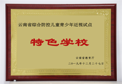 2 云南省近视试点特色学校