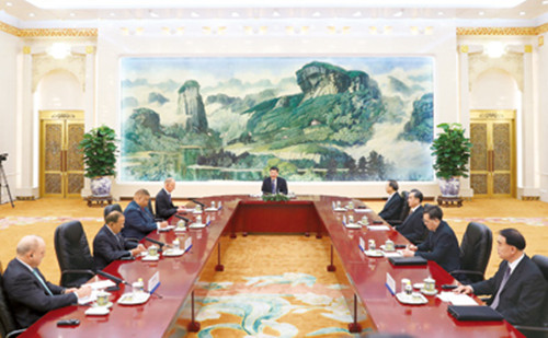 习近平:携手建设更紧密的金砖伙伴关系 习近平:携手建设更紧密的金砖伙伴关系