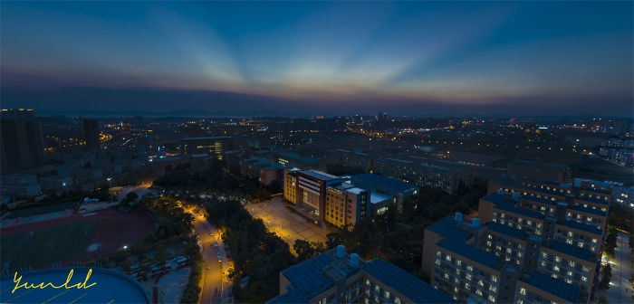 行政楼夜间 行政楼夜间