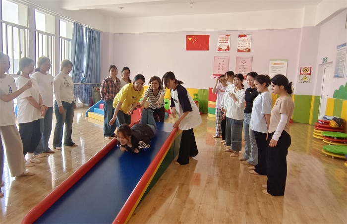 感统实训课堂瞬间