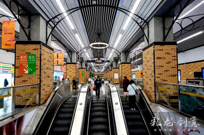 简希伦 -18987456356   作品标题：富有滇越铁路风格的地铁站  拍摄时间：2025