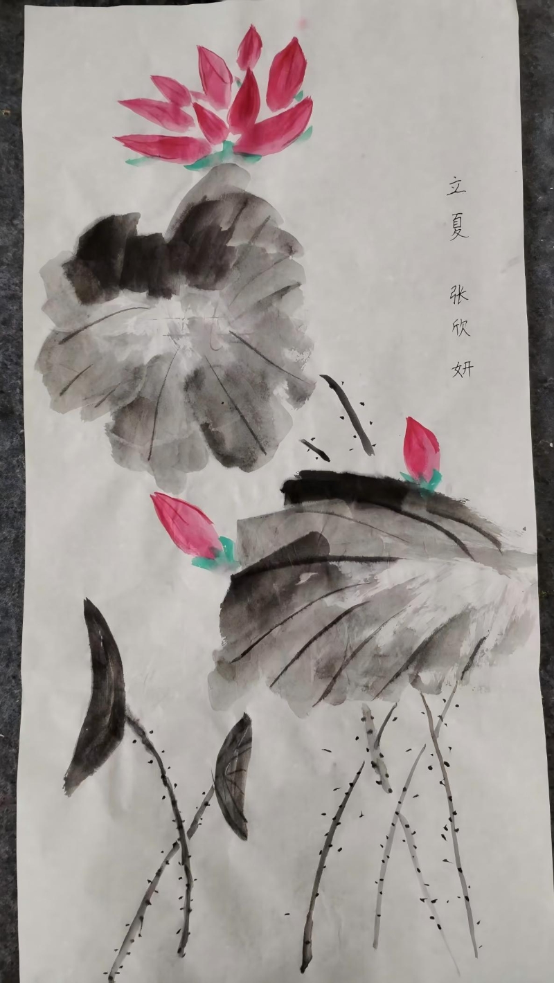 小学部 二（10）班 张欣妍 国画2