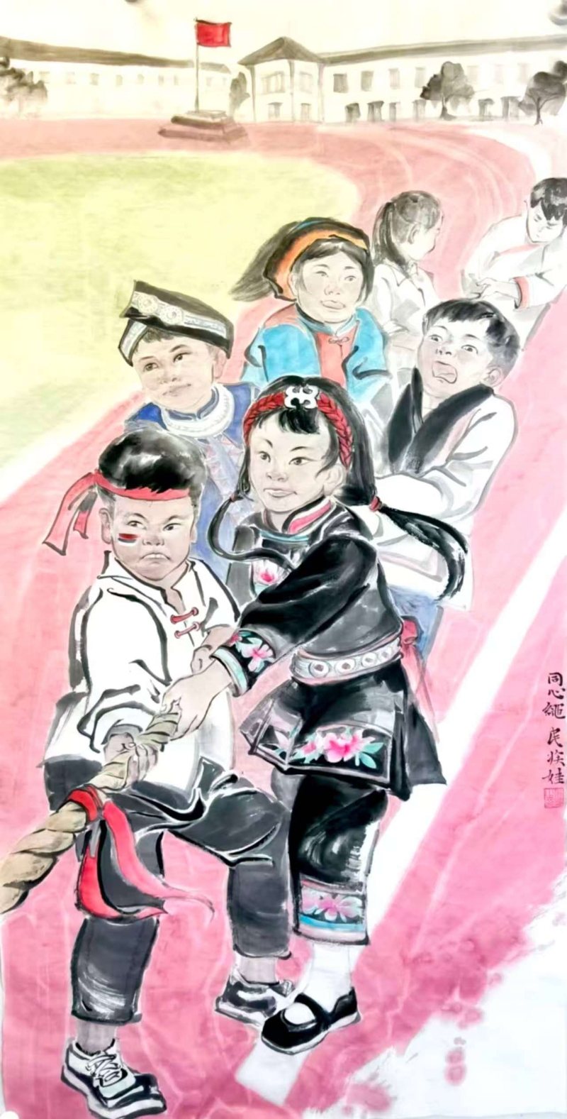 长丰学校绘画作品 (2)