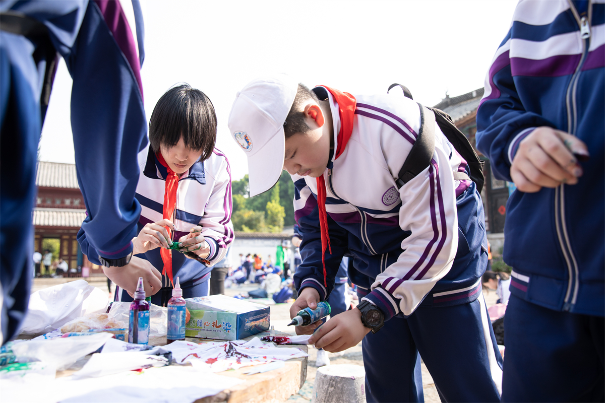 学习非遗技术——扎染_副本 学习非遗技术——扎染_副本