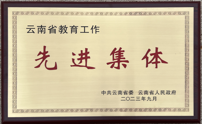 云南省教育工作先进集体奖牌 云南省教育工作先进集体奖牌