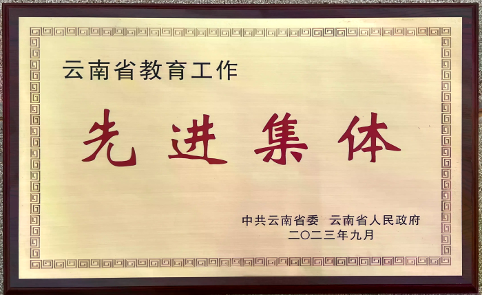 云南省教育工作先进集体奖牌.webp