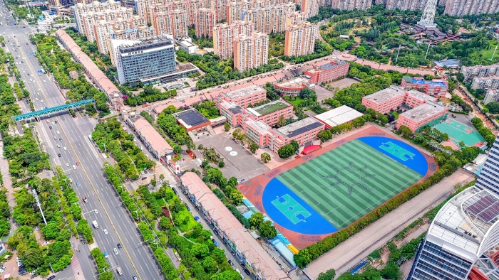 校园鸟瞰图 校园鸟瞰图